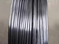 Titanium flat wire